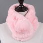 Rsslyn Very Soft Milk to The Neck Orange Neckwarmers for Women