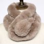 Rsslyn Excellent Quality Black Brown Scarves for Women Fashion Scarfs Faux Fur Neckwarmers