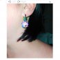 Rsslyn Blue Earrings for Women 925 Sterling Silver Earring Blue Flower Earrings