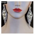 Rsslyn Hot Selling Bridal Earrings Long Earrings Silver Earring for Women's Tassels