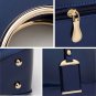 Rsslyn New Trend Party Handbags Navy Blue Tote Bags for Women Beautiful Shoulder Bag