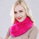 Rsslyn Excellent Quality Very Soft Texture Hotpink Scarves On Hand Winter Accessories