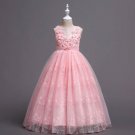 Rsslyn Pink Dresses for Tween Girls Free Tiara Floor Length Dress for Toddler Girls