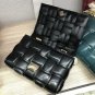 Rsslyn Red Purses for Women Woven Design Fashion Trendy Handbags with Large Chain