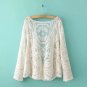 Rsslyn Lacy Tops for Women Embroidered Cardigan for Women Open Front Cardigan