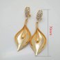 Rsslyn 4pcs/SET African Wedding Jewelry Set Dubai Gold Color Bridal Gift Calla Lily Flowers
