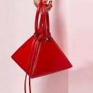 Rsslyn New Triangular Bags for Women Red Drawstring Bags Fashion Trend Small Purses
