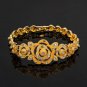 Rsslyn 4pcs/SET Beautiful Jewelry Set for India Wedding Golden Priyanka Golden Jewelries