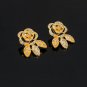 Rsslyn 4pcs/SET Beautiful Jewelry Set for India Wedding Golden Priyanka Golden Jewelries