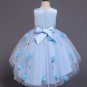 Rsslyn Ballgown Baby Dresses Pink Dress Flower Patchworks Birthday Girls Party Dresses