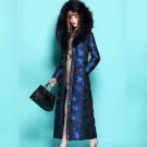 Rsslyn Blue Overcoats for Women