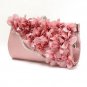 Rsslyn Silver Clutch Rhinestones Satin Clutch for Evening Date Silver Evening Bags