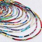 Rsslyn Exotic Printed Ankara for African Women Exquisite Neck Warmer Layered Fabric Ankara Necklaces