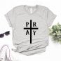 Rsslyn PRAY New Black Tees for Women Summer Tops for Teenage Girls Shirts