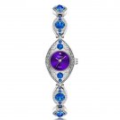 Rsslyn Blue Wristwatches Blue Watches for Women Small Bracelet Watch