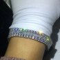 Rsslyn Elegant Bracelets Wide Crystal Bracelet for Luxury Woman