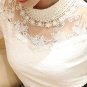 Rsslyn Turtleneck Tops for Women Lacy Victorian Blouses Turtleneck Tees