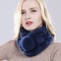 Rsslyn Triple Layer Scarf Blue Scarves for Women and Men Winter Neckwarmer