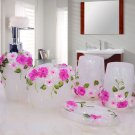 Rsslyn 5pcs/SET Lovely Bathroom Set for Women Mothers Day Gift