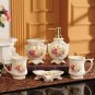 Rsslyn 5pcs/SET Beautiful Home Bathroom Accessories Sets Porcelain European Style Living