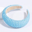 Rsslyn Blue Tiara for Girls Large Headbands for All Ages