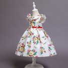 Rsslyn Military Daughter Yellow Flower Dress Beautiful Dresses for Tween Girls Knee Length Dress