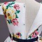 Rsslyn Military Daughter Yellow Flower Dress Beautiful Dresses for Tween Girls Knee Length Dress