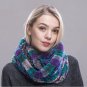Rsslyn Double Wrap Infinity Scarf for Women High-Quality Material Real Rex Rabbit Fur
