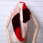 Rsslyn Double Wrap Infinity Scarf for Women High-Quality Material Real Rex Rabbit Fur