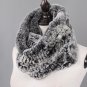 Rsslyn Fashion Trend New Double Wrap White Infinity Scarf for Women Bridal Scarf FREE CC BROOCH