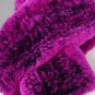 Rsslyn Purple Scarf Winter Accessories Purple Infinity Scarves High-Quality Very Soft Rex Rabbit Fur