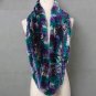 Rsslyn Purple Scarf Winter Accessories Purple Infinity Scarves High-Quality Very Soft Rex Rabbit Fur