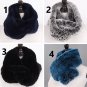 Rsslyn Luxury Neck Warmers for Men Fashion Trendy Scarves for Men Handsome Gray Scarf