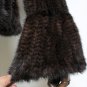 Rsslyn S-6XL Genuine Mink Fur Jacket for Luxury Women's Finest Collection Soft Winter Coats