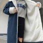 Rsslyn Ready to Ship Denim Jackets for Women Sherpa Lining Jackets Denim Trenchcoat Winter Jacket
