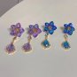 Rsslyn Beautiful Color Blue Earrings for Women