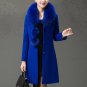 Rsslyn Royal Blue Matching Set Royal Blue Coat and Royal Blue Shoulder Bag