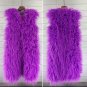 Rsslyn New Long Royal Vests for Women Faux Sheep Fur Plus Size Plush Coats