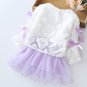 Rsslyn Pink Cardigan and Dress Set for Infant Child Spring Outfit