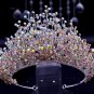 Rsslyn Complete Bridal Tiara Set Pageant Show Crowns for Women