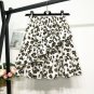 Rsslyn Sideways Ruffles Skirts for Girls Spring Floral Skirts