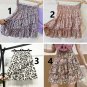 Rsslyn Sideways Ruffles Skirts for Girls Spring Floral Skirts