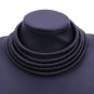 Rsslyn New Black Chokers for Women with Golden Lock 4-5 Layers Fashion Black Necklaces LMF24-305
