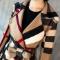 Rsslyn Plaid Trench Coats for Women Luxury Style Fashion Trend Coats for Spring and Falll