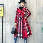 Rsslyn Plaid Trench Coats for Women Luxury Style Fashion Trend Coats for Spring and Falll