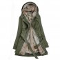 Rsslyn Timeless Beige Parka for Women with Detachable Fur Lining Hoodies for Teenage Girls Coats