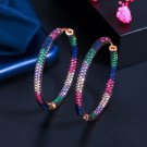 Rsslyn Excellent Hoop Earrings for Women Grade AAA CZ