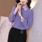 Rsslyn Purple Blouses for Women High-Quality Purple Tees for Women Purple Tops for Women