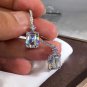 Rsslyn New Crystal Hoop Earrings for Women Silver Earrings for Women