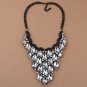 Rsslyn Linked Black Chokers for Women